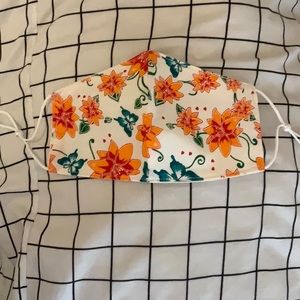 floral face mask